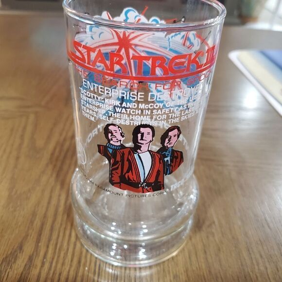 VINTAGE Star Trek III glass - Picture 4 of 4